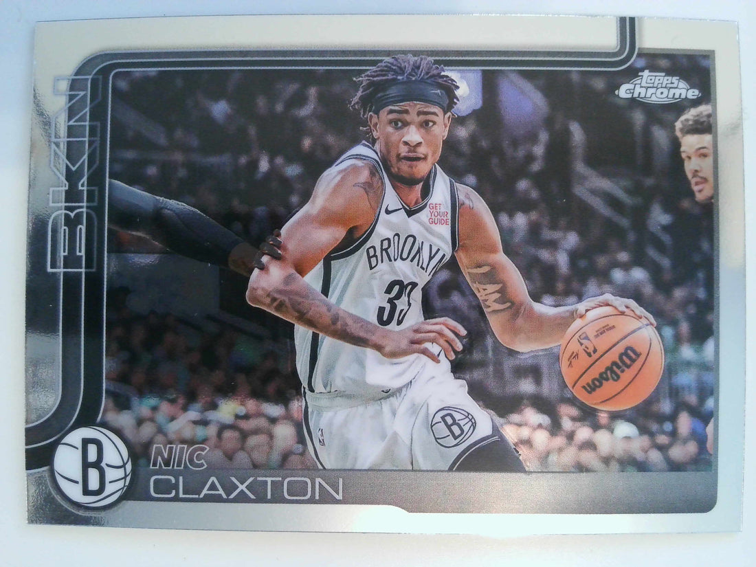 2025-26 Topps Chrome Basketball Nic Claxton #27