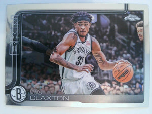2025-26 Topps Chrome Basketball Nic Claxton #27