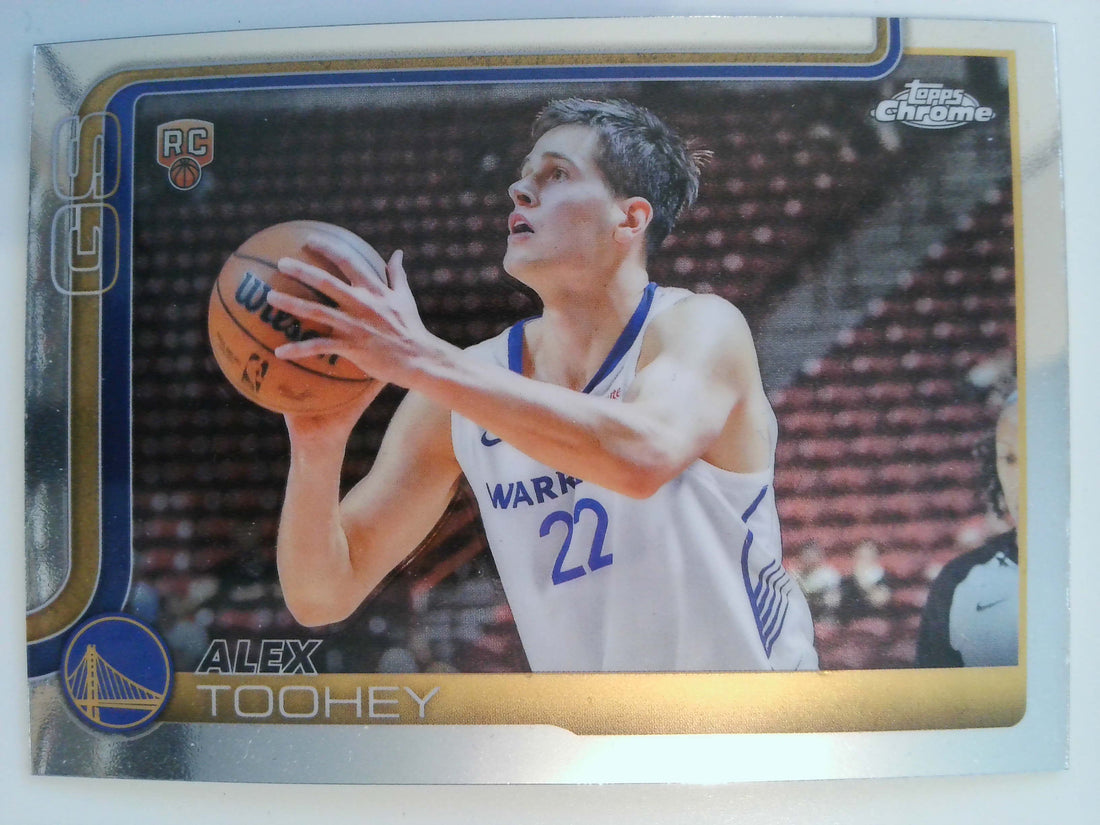 2025-26 Topps Chrome Basketball Alex Toohey #298 Rookie