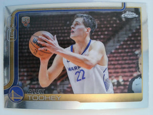 2025-26 Topps Chrome Basketball Alex Toohey #298 Rookie