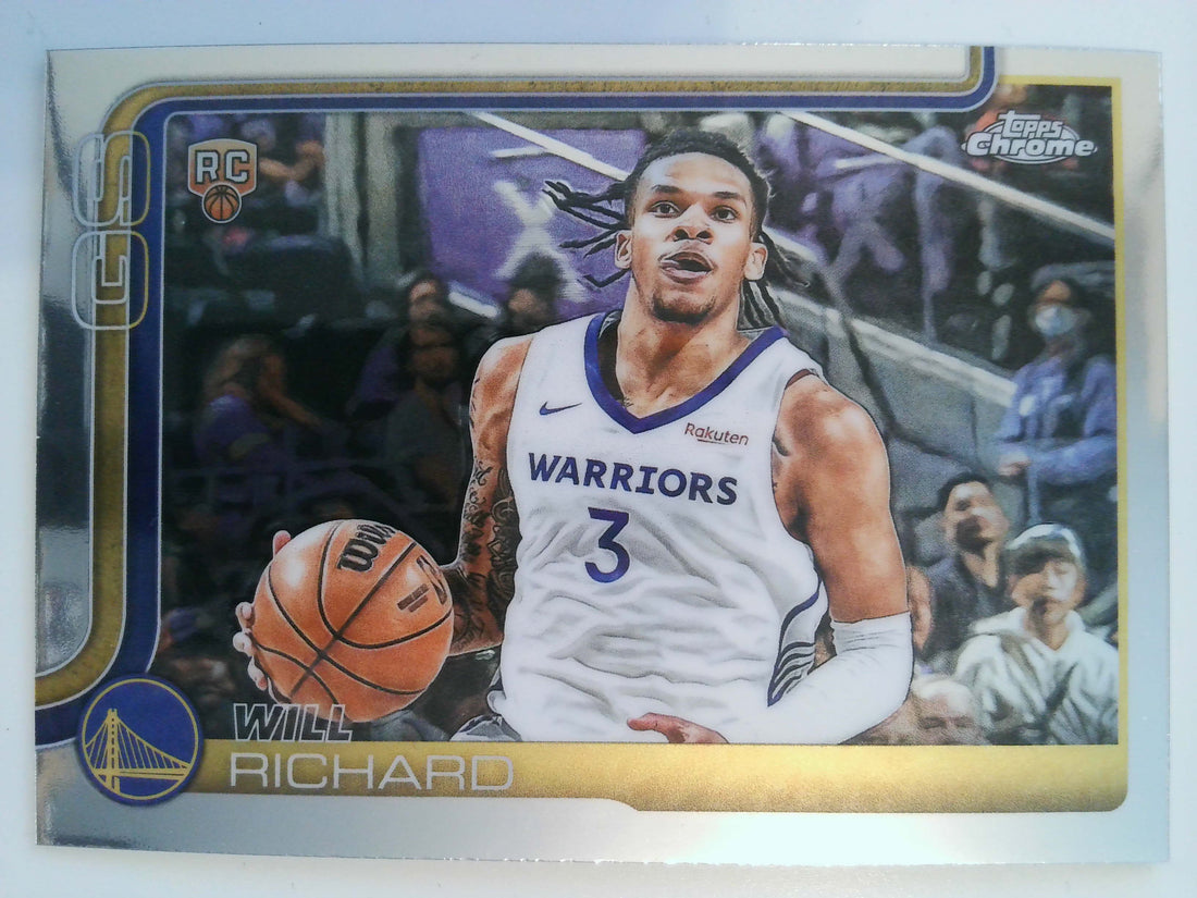 2025-26 Topps Chrome Basketball Will Richard #287 Rookie