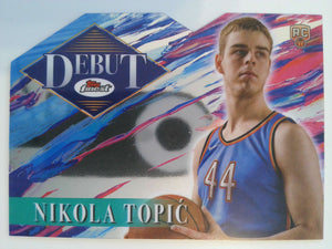 2024-25 Finest Basketball Debut Nikola Topi? #D-8