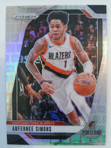 2024-25 Panini Prizm Basketball Prizms Premium Stock 065/150 Anfernee Simons #45