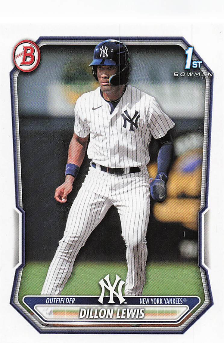 2026 Bowman Baseball Prospects Dillon Lewis #BP-148