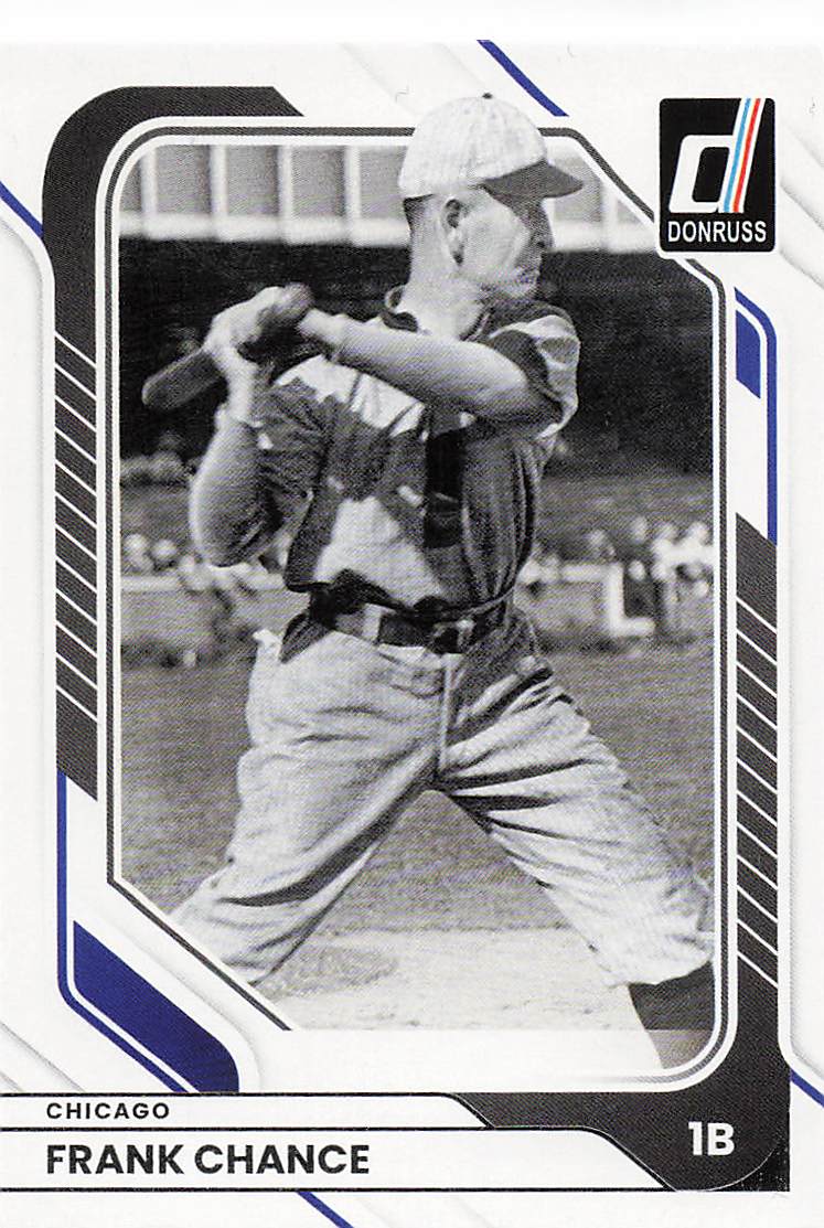 2026 Donruss Baseball Frank Chance #55