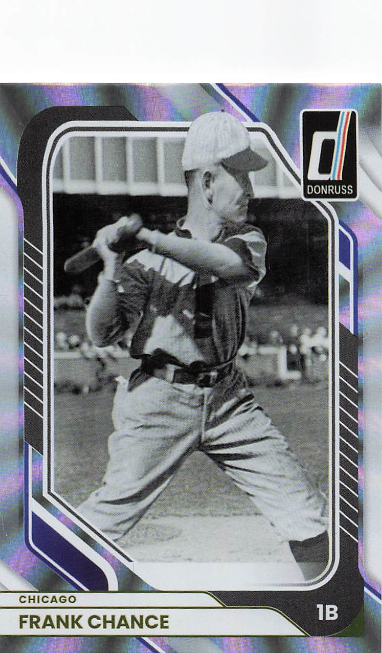 2026 Donruss Baseball Laser Frank Chance #55