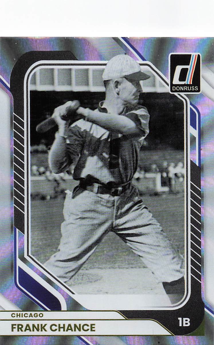 2026 Donruss Baseball Laser Frank Chance #55