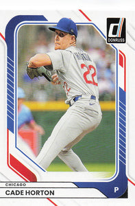 2026 Donruss Baseball Cade Horton #25