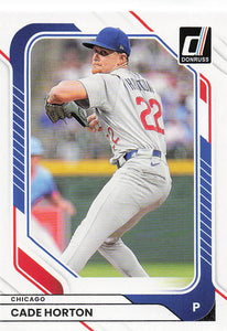 2026 Donruss Baseball Cade Horton #25