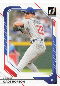 2026 Donruss Baseball Cade Horton #25
