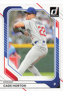 2026 Donruss Baseball Cade Horton #25