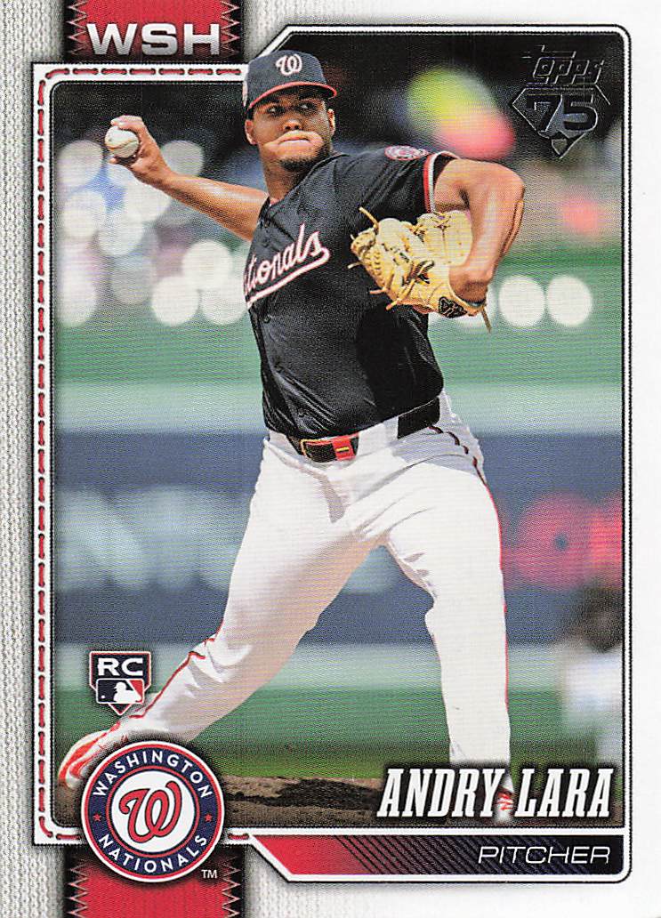2026 Topps Baseball Andry Lara #36 Rookie