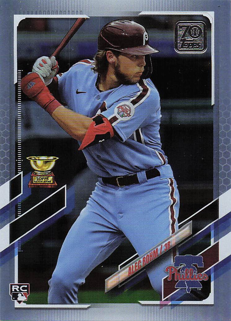 2021 Topps Baseball Rainbow Foil Alec Bohm #277