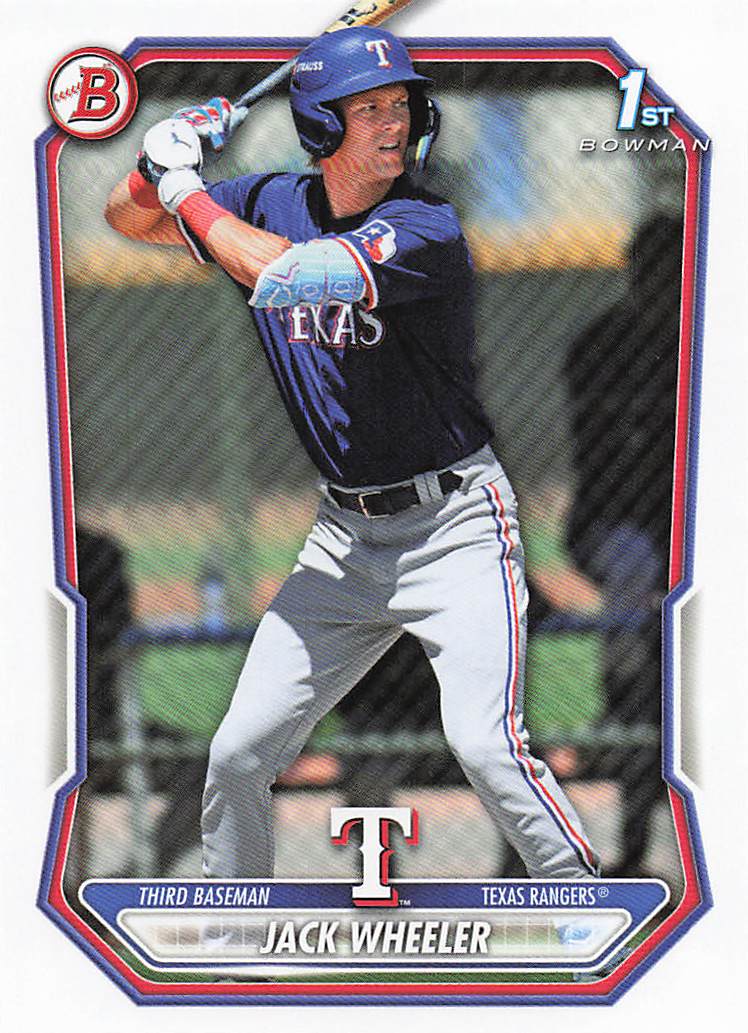 2026 Bowman Baseball Prospects Jack Wheeler #BP-74