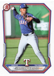 2026 Bowman Baseball Prospects Sebastian Walcott #BP-51