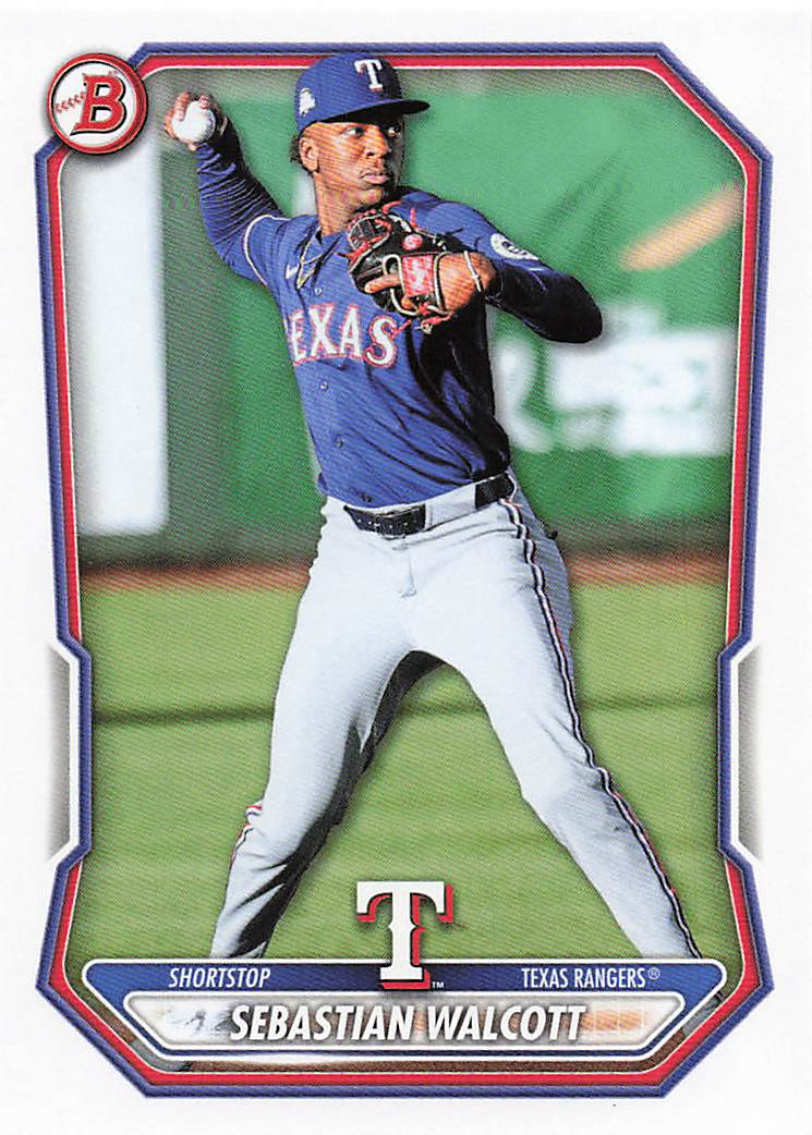 2026 Bowman Baseball Prospects Sebastian Walcott #BP-51