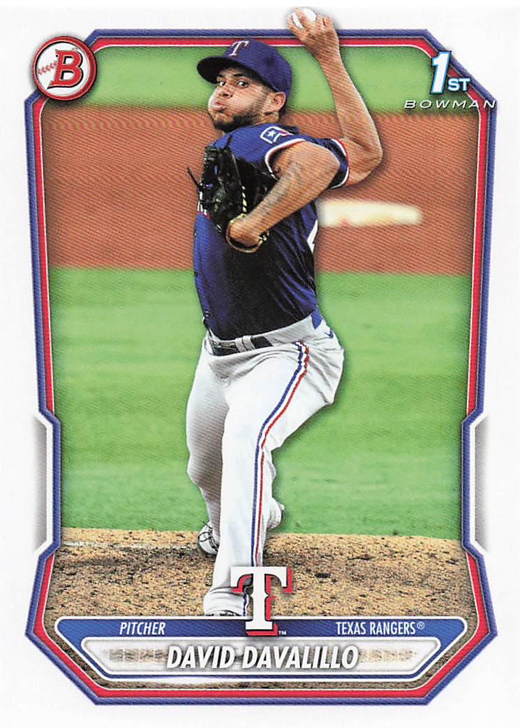 2026 Bowman Baseball Prospects David Davalillo #BP-42