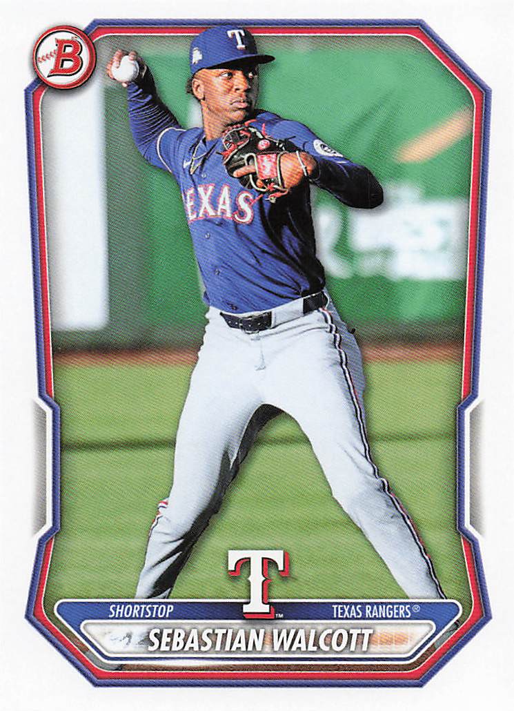 2026 Bowman Baseball Prospects Sebastian Walcott #BP-51