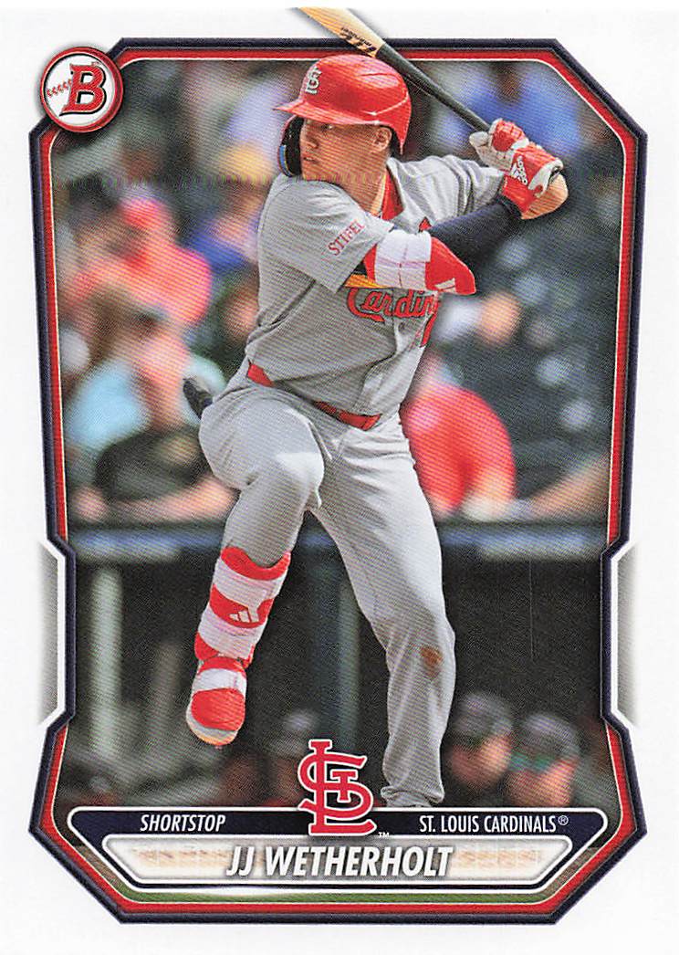2026 Bowman Baseball Prospects JJ Wetherholt #BP-115
