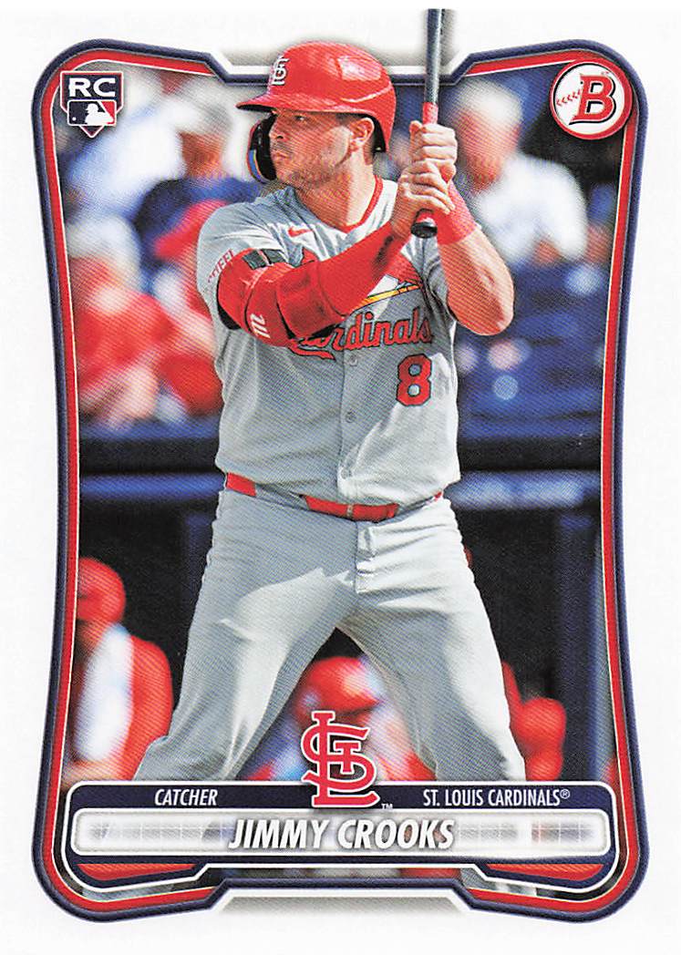 2026 Bowman Baseball Jimmy Crooks #36 Rookie
