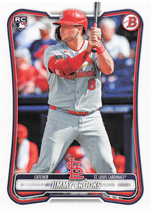 2026 Bowman Baseball Jimmy Crooks #36 Rookie