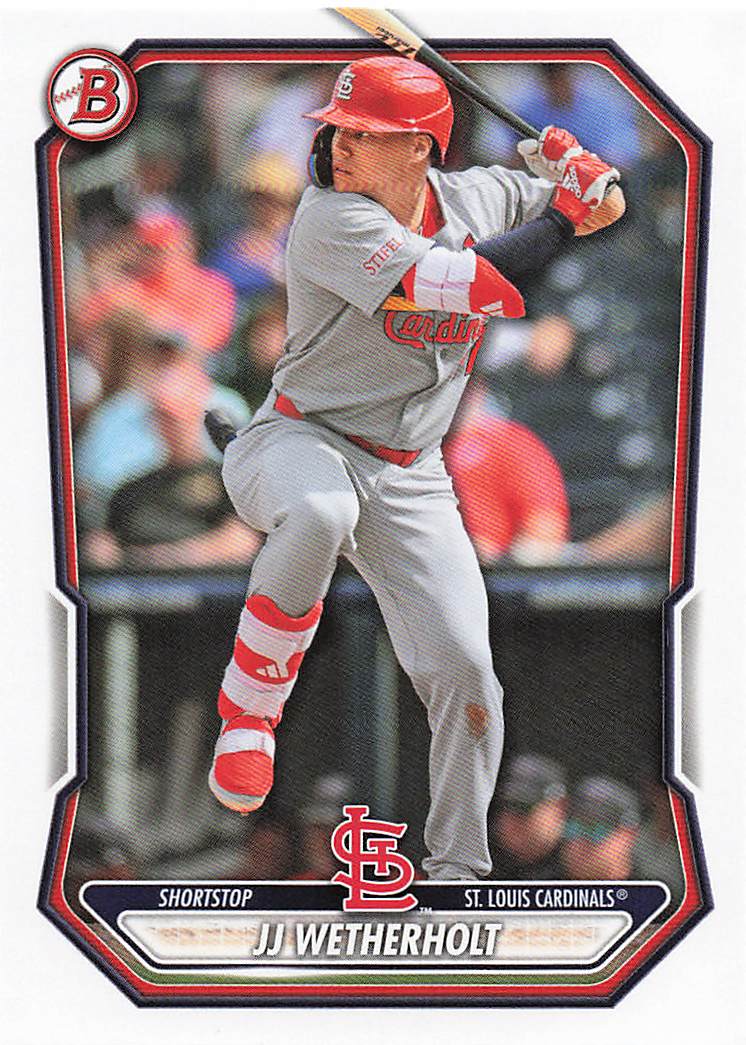 2026 Bowman Baseball Prospects JJ Wetherholt #BP-115