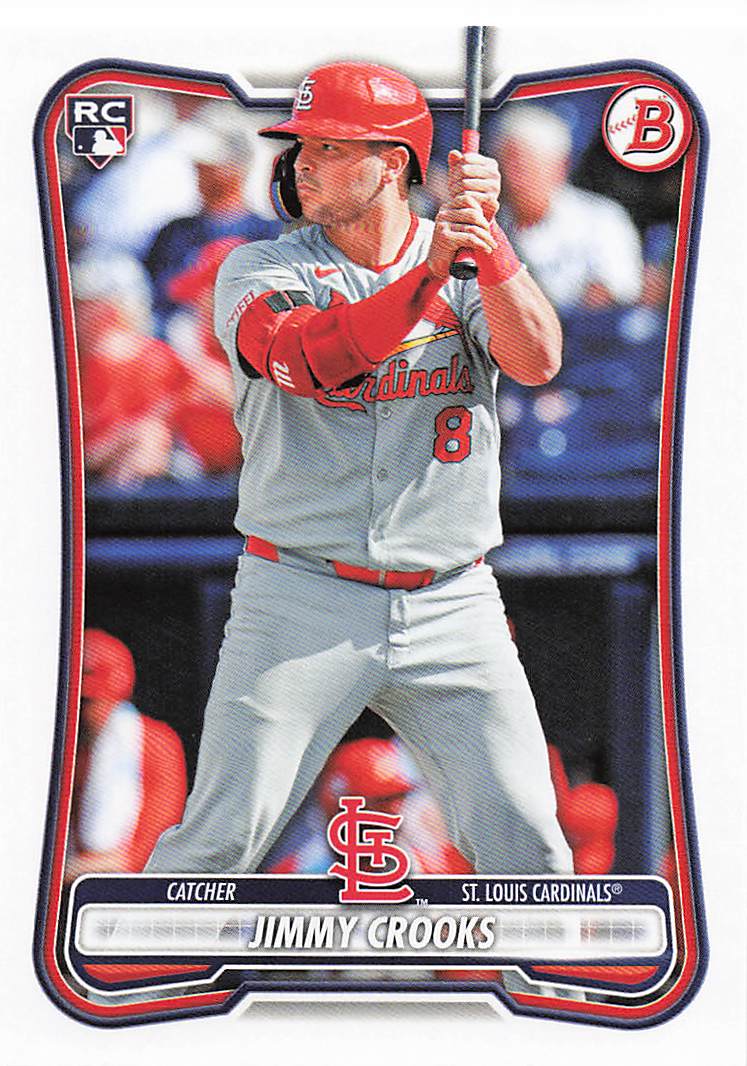 2026 Bowman Baseball Jimmy Crooks #36 Rookie