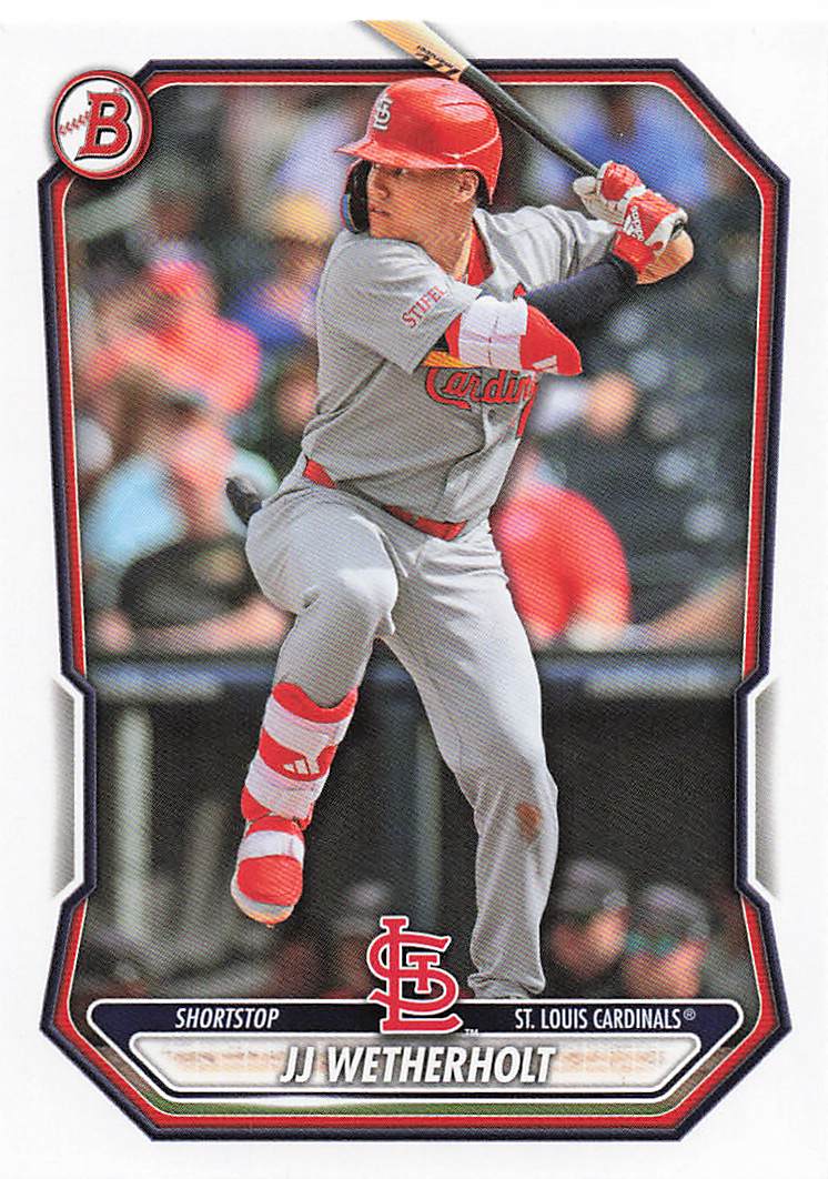 2026 Bowman Baseball Prospects JJ Wetherholt #BP-115