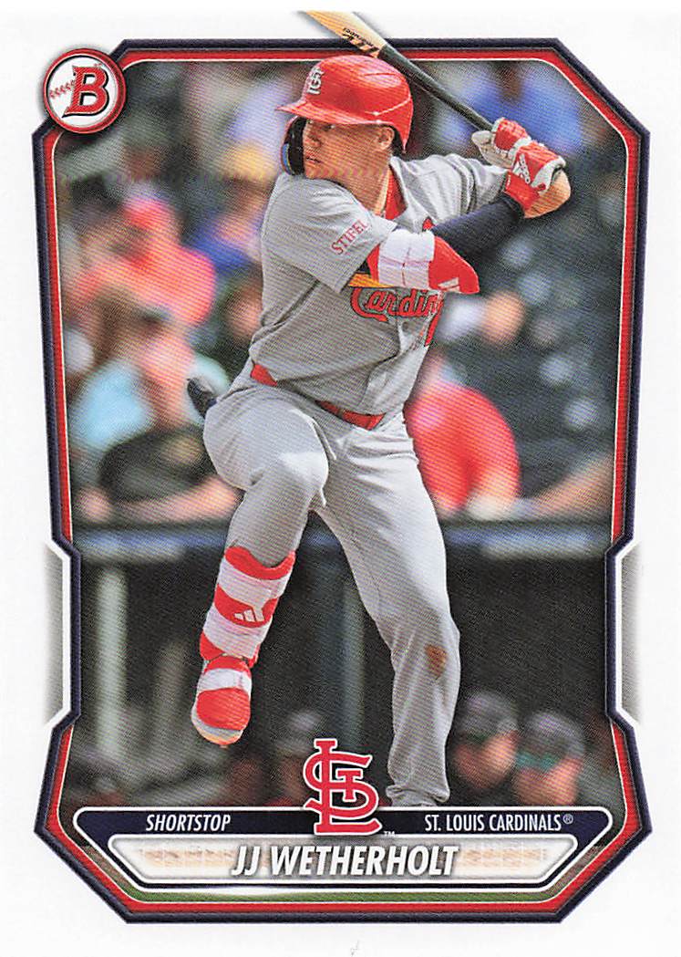 2026 Bowman Baseball Prospects JJ Wetherholt #BP-115