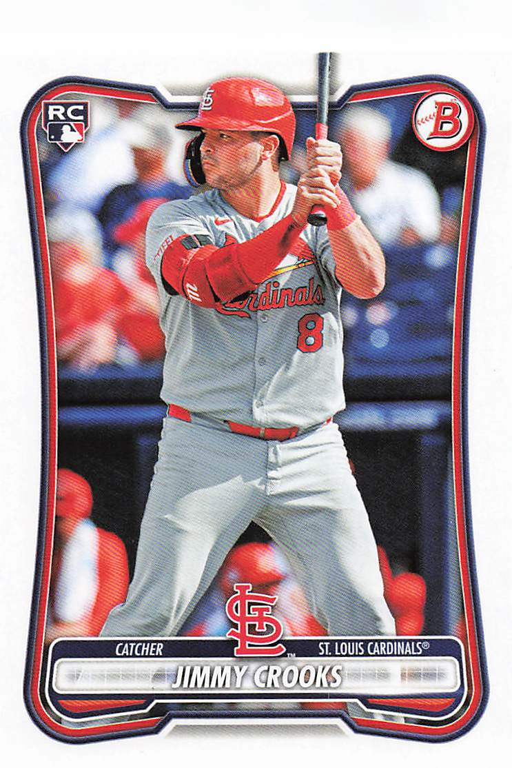 2026 Bowman Baseball Jimmy Crooks #36 Rookie