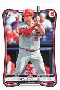 2026 Bowman Baseball Jimmy Crooks #36 Rookie