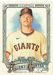 2025 Topps Allen & Ginter Baseball Matt Chapman #97