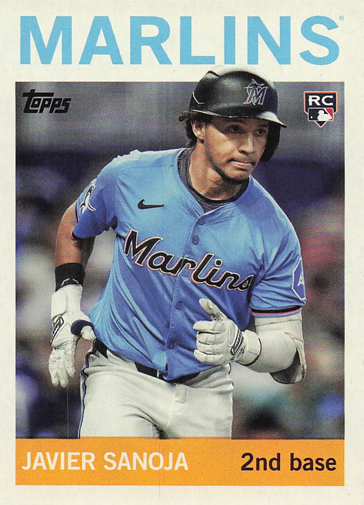2025 Topps Archives Baseball Javier Sanoja #8 Rookie