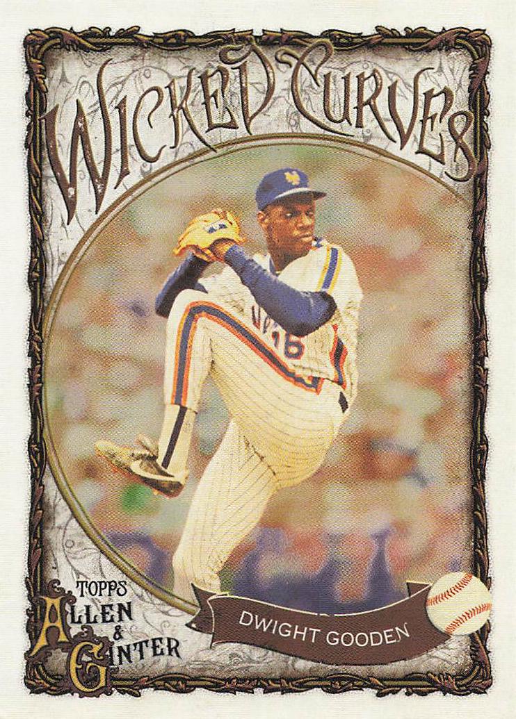 2025 Topps Allen & Ginter Baseball Wicked Curves Dwight Gooden #WC-1