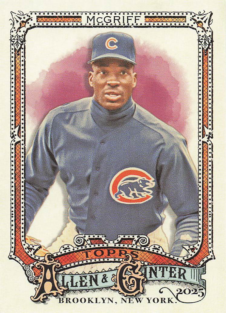2025 Topps Allen & Ginter Baseball Fred McGriff #318