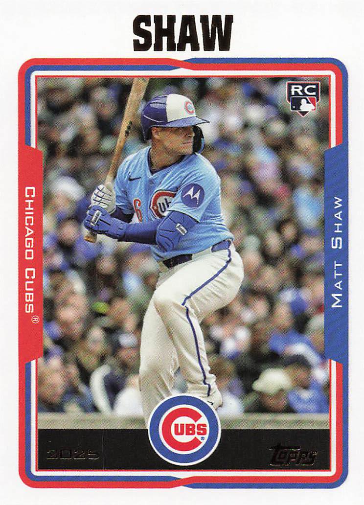2025 Topps Archives Baseball Matt Shaw #263 Rookie