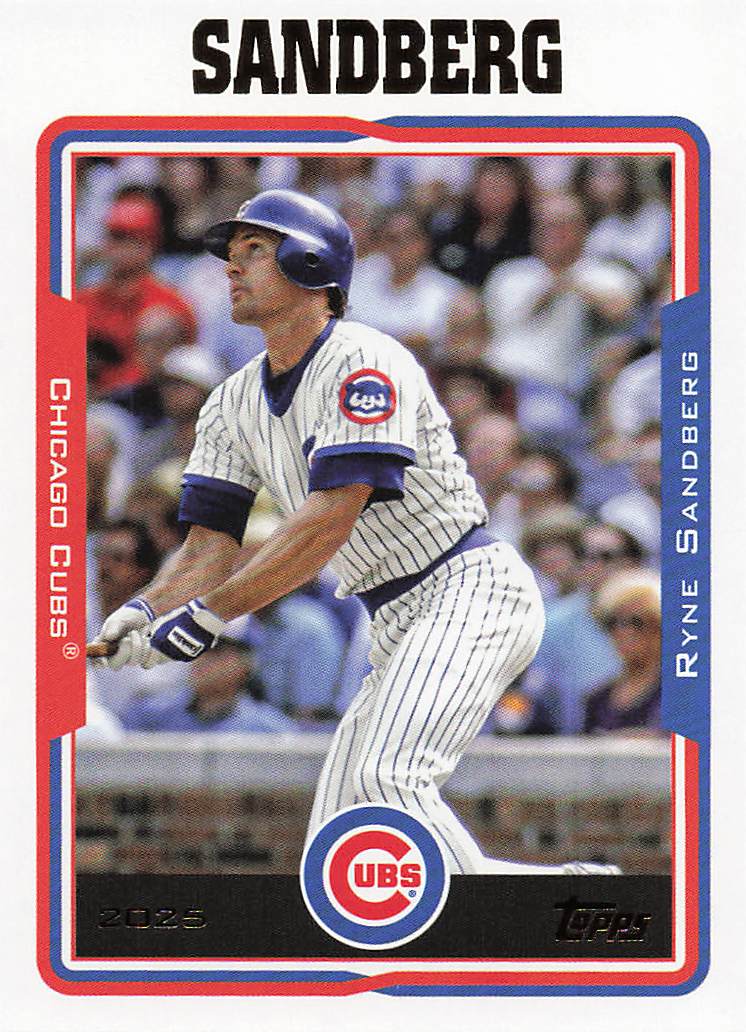 2025 Topps Archives Baseball Ryne Sandberg #299