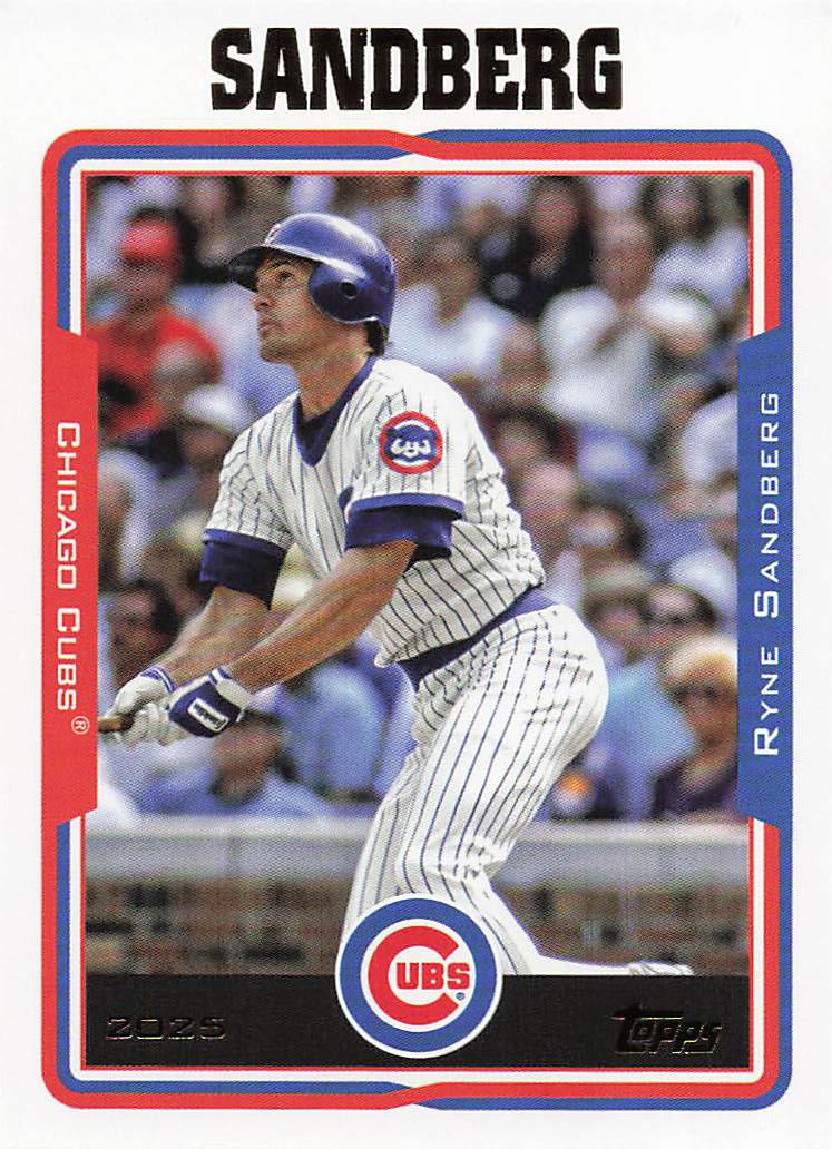 2025 Topps Archives Baseball Ryne Sandberg #299