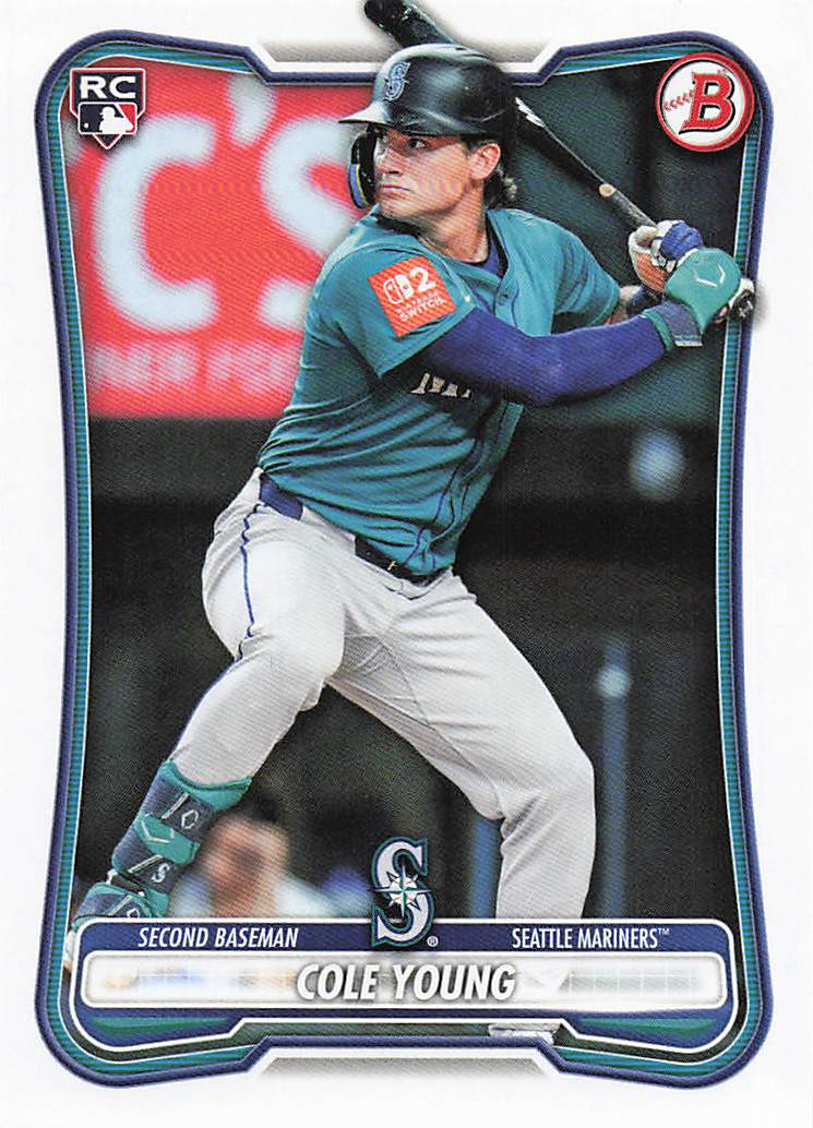 2026 Bowman Baseball Cole Young #78 Rookie