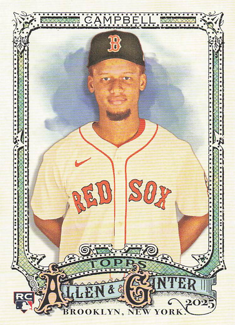 2025 Topps Allen & Ginter Baseball Kristian Campbell #89 Rookie
