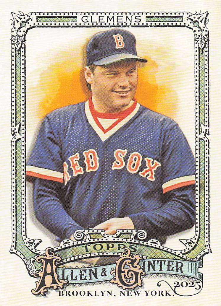 2025 Topps Allen & Ginter Baseball Roger Clemens #43
