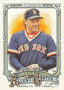 2025 Topps Allen & Ginter Baseball Roger Clemens #43