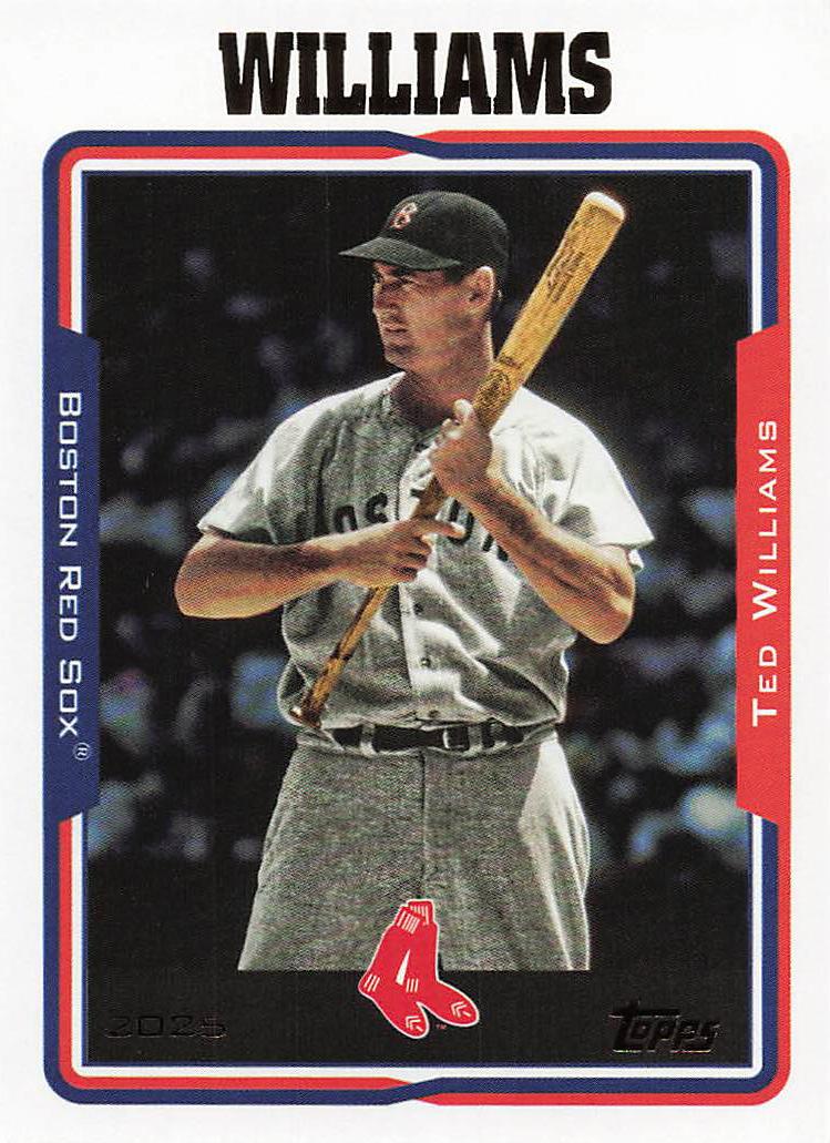 2025 Topps Archives Baseball Ted Williams #244