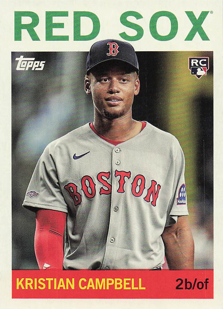 2025 Topps Archives Baseball Kristian Campbell #78 Rookie
