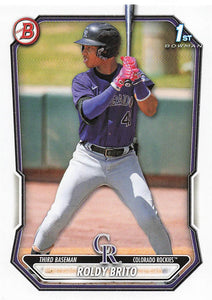2026 Bowman Baseball Prospects Roldy Brito #BP-21