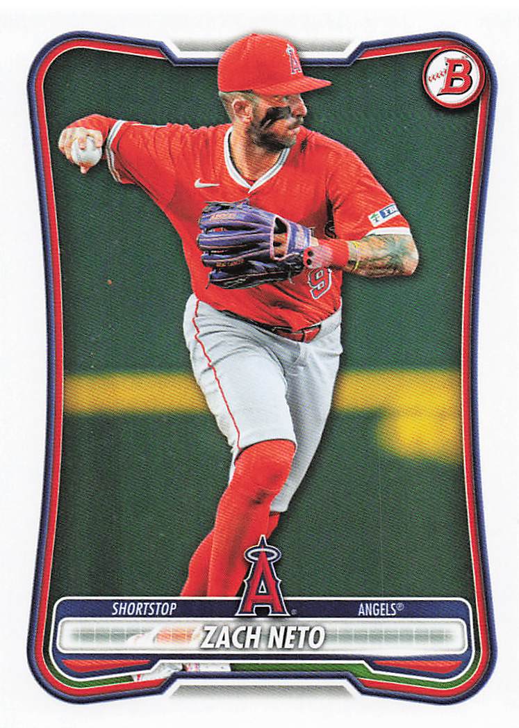 2026 Bowman Baseball Zach Neto #42