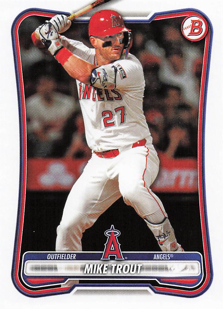 2026 Bowman Baseball Mike Trout #100