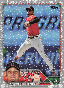 2023 Topps Holiday Baseball Metallic Andrés Giménez #H136