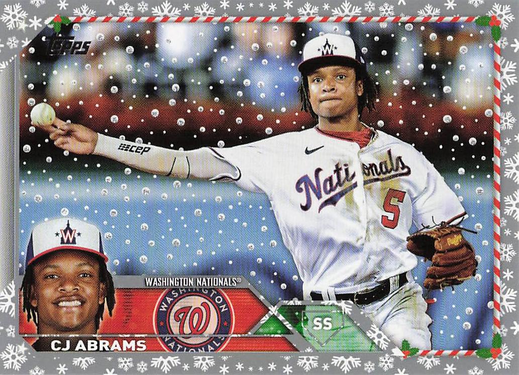2023 Topps Holiday Baseball Metallic CJ Abrams #H11