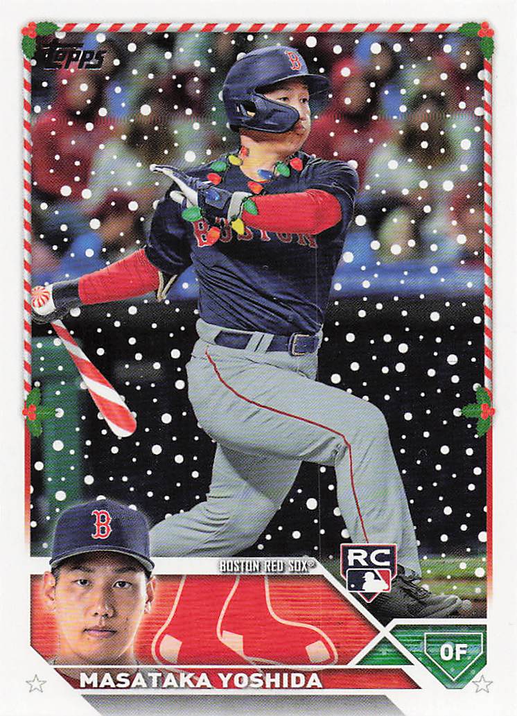 2023 Topps Holiday Baseball Masataka Yoshida #H8